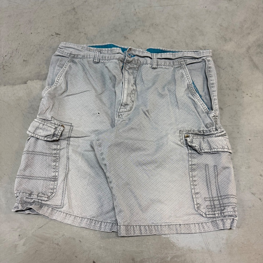 Vintage y2k Gray Baggy Ocean Pacific Cargo Shorts